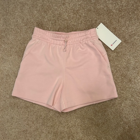 lululemon athletica Pants - NWT Lululemon Softstreme High Rise Short 4” - Flush Pink - Size 2